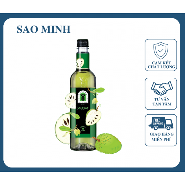 Syrup Mãng Cầu - Hestia 750ml (Chai)